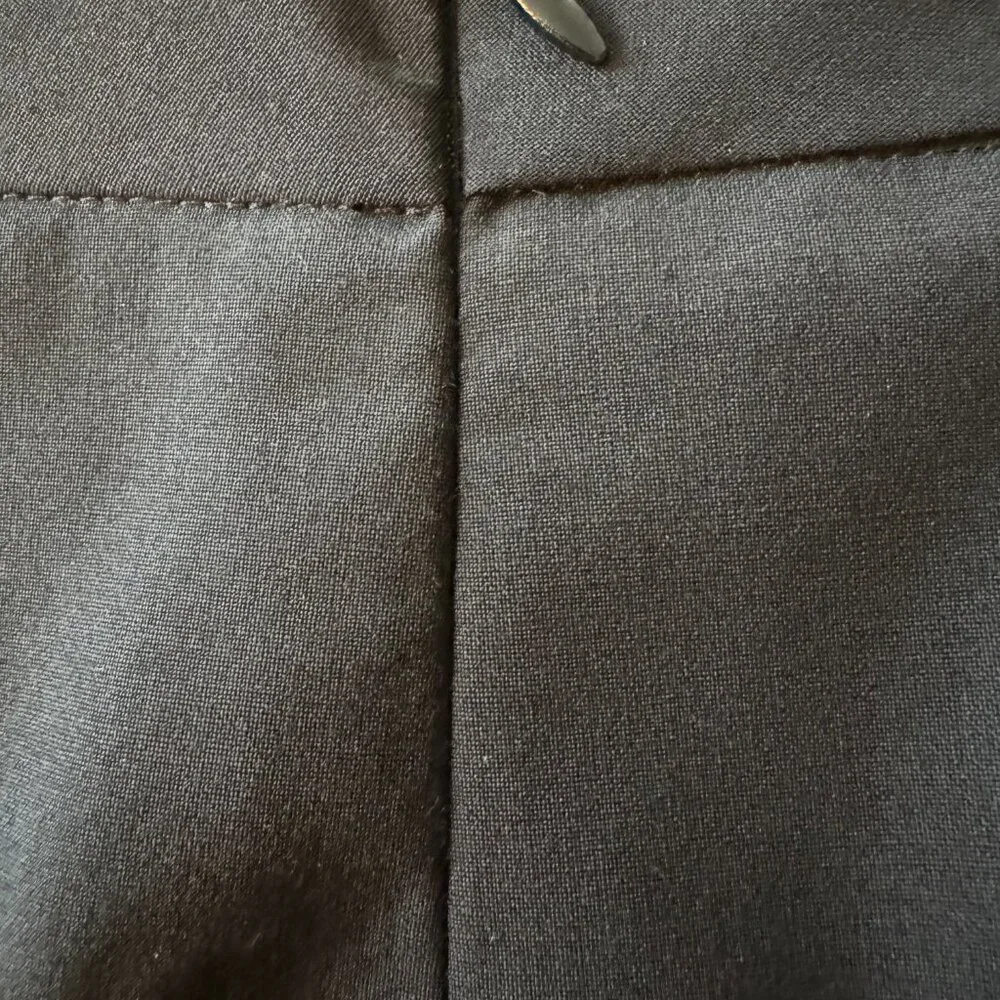 Pink Tartan black wool pencil skirt sz2 - Picture 8 of 11